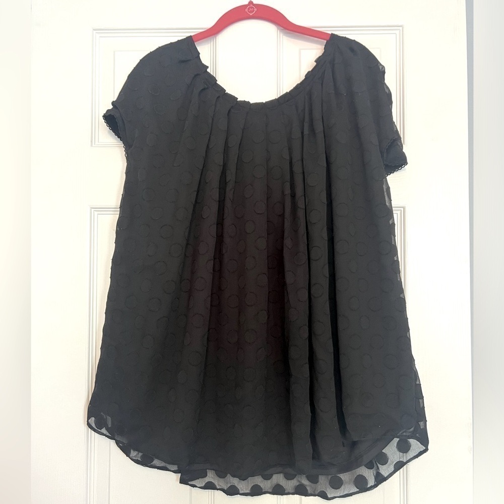 Lc lauren Conrad polka dot blouse